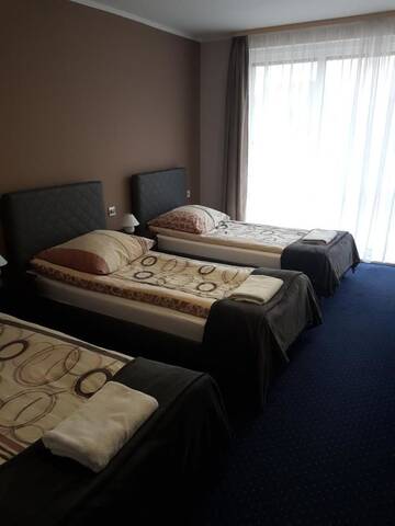Фото номера Двухместный номер с 1 кроватью и собственной ванной комнатой Отель Hotels Odra г. Нова-Суль 5
