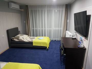 Фото номера Двухместный номер с 1 кроватью и собственной ванной комнатой Отель Hotels Odra г. Нова-Суль 6