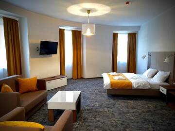 Фото номера Апартаменты-студио Отель Hotel Nadodrzański Dwór - Nowa Sól г. Нова-Суль 2